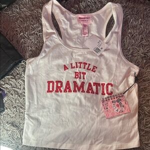 Forever 21 x Mean Girl “A little bit dramatic” tank (M)